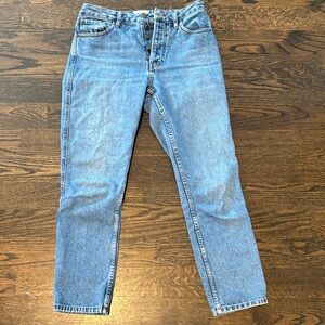 Sezane Brut Sexy Denim Blue Jeans (28 Tall)